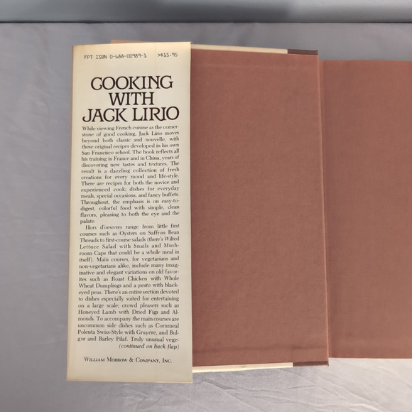Cooking with Jack Lirio Hardcover SIGNED Cookbook 1982 - Picture 8 of 16